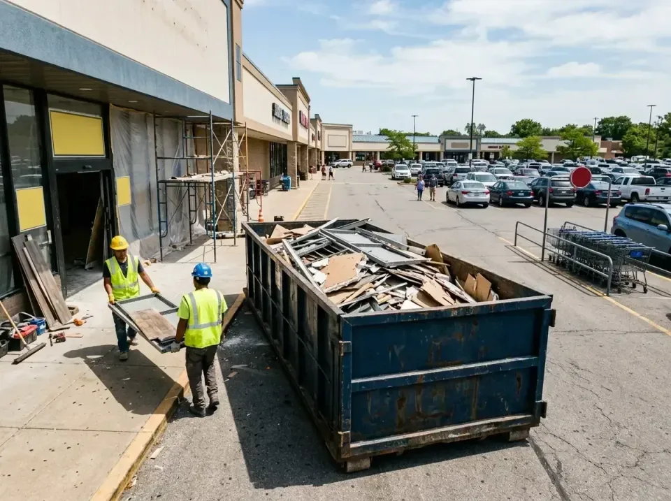 retail-store-renovation-debris-003 — frequently asked questions, Roll-off Dumpster Rentals in Luxemburg, WI